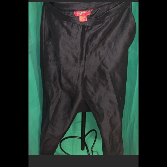 Shanghai Tang Black Pants size 6 - Picture 2 of 10